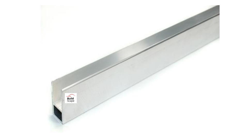 [i04.0415.AXR] Linear balustrade profile 40x15,5mm L2300mm, raw