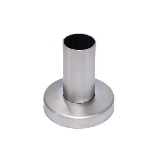 [i41.1011.4US] Margu turētājs, koka savienotājs ar nosegvāku 42,4x2 h100mm, AISI 304