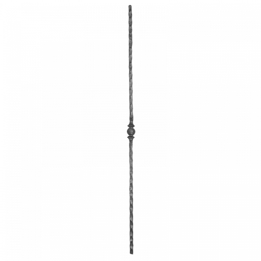 [K23.009] Forged steel baluster 14x14 mm ( H950 mm split )