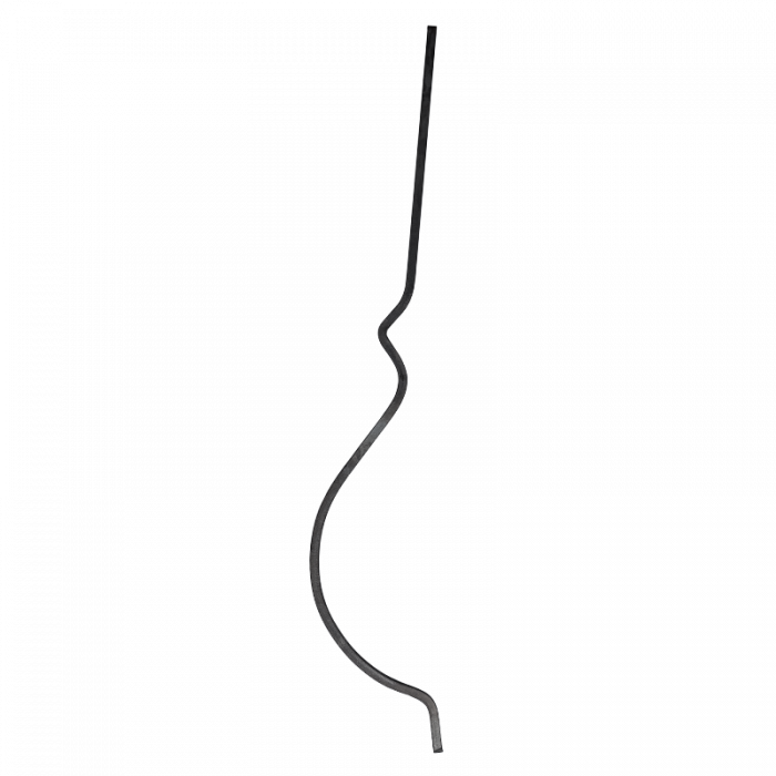 [K20.003] Barrote curva 12x12 mm H950 x L125 mm