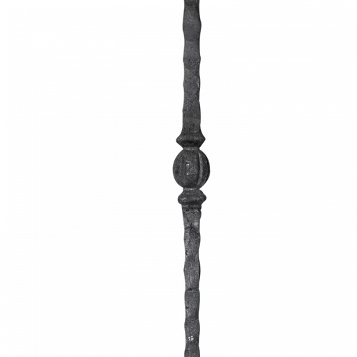[K24.259] Forged steel baluster 25x25 mm ( with decorative element H1200mm )