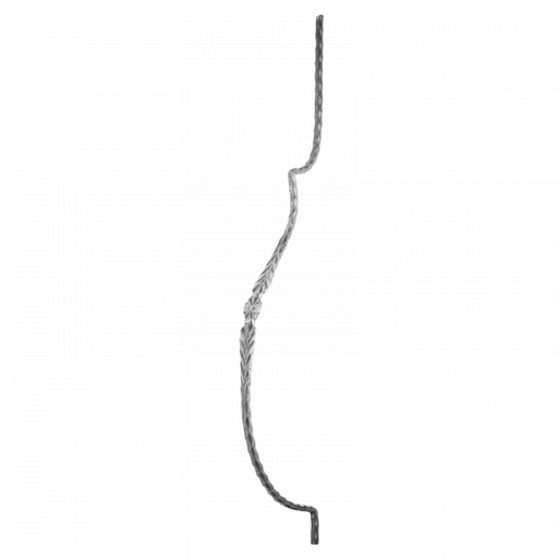 [K20.102] Izliekts Statnis 12x12 mm H950 x L210 mm