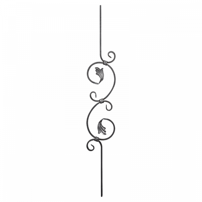 [K21.118] Taisnais statnis 16x8 mm H950 x L155 mm