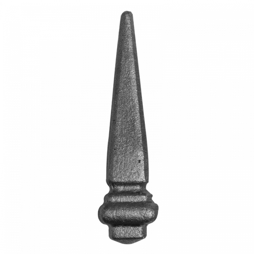 [K40.153] Forged steel arrowhead 16x16 mm H107 x L25 mm