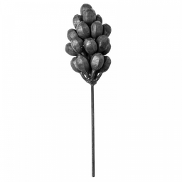 [K50.166] Dekoratīvā Vīnoga H120 x L60 mm