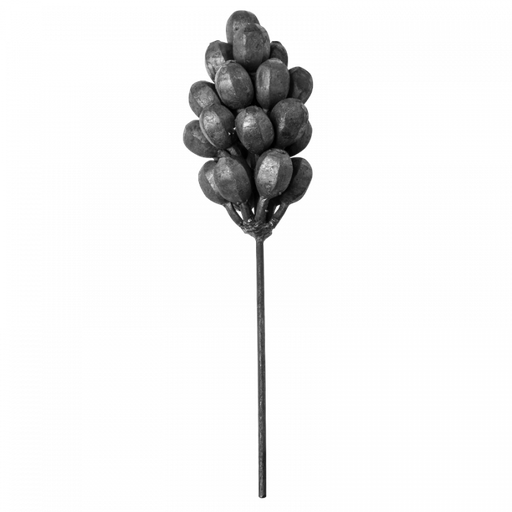[K50.166] Forged grape H120 x L60 mm
