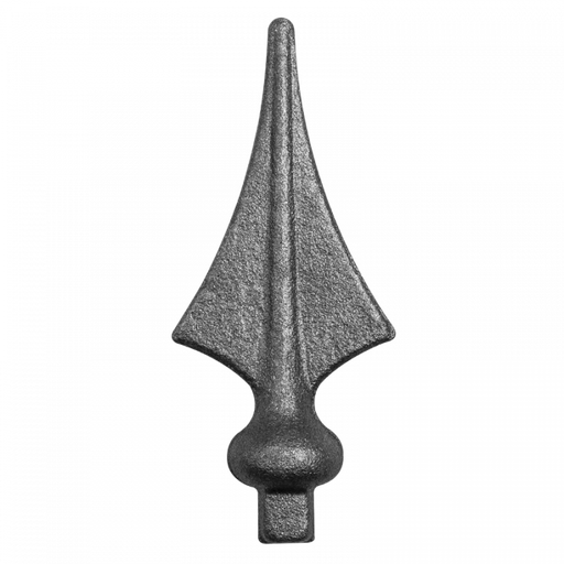 [K40.078] Forged steel arrowhead 15x15 mm H140 x L50 mm
