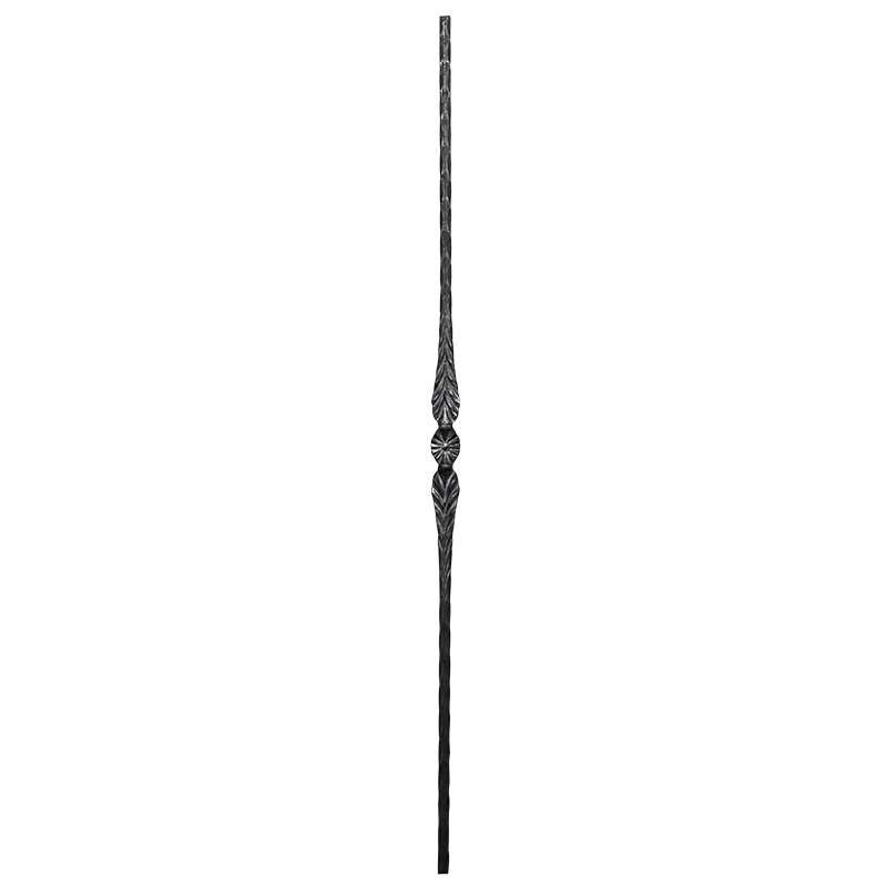 [K22.004] Forged Steel Baluster 12x12 mm with H950 mm split
