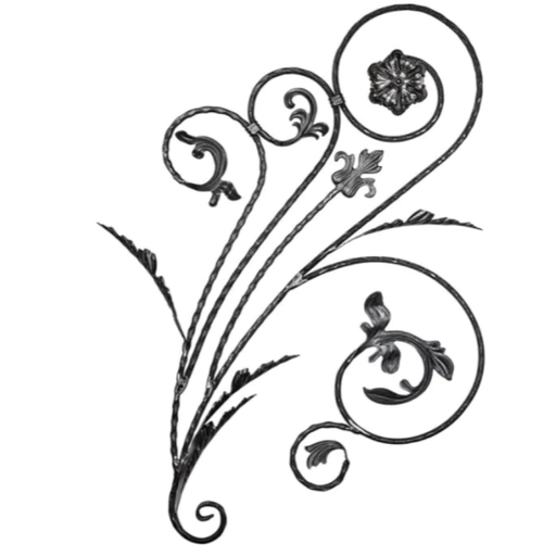 [K13.101] Rozete D12 mm H1080 x L750 mm