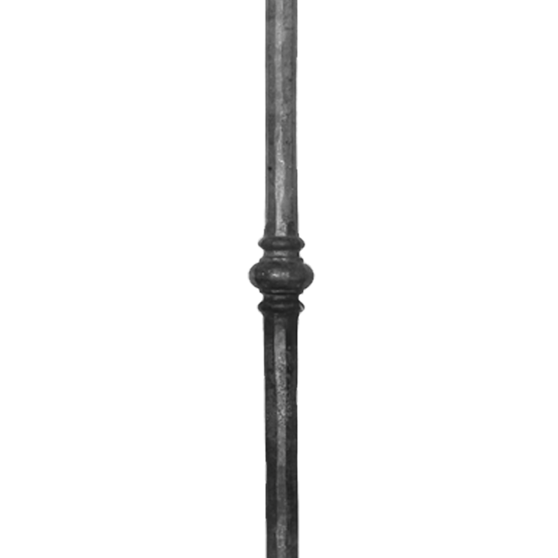 [K24.112] Forged steel baluster D28mm H1200 L60