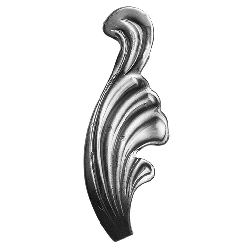 [K51.061] Dekoratīvā Lapiņa H110 x L40 x 2.5 mm ( kreisā )