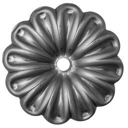 [K50.011] Dekoratīvā puķe D97 x 2 mm, caurums D12 mm