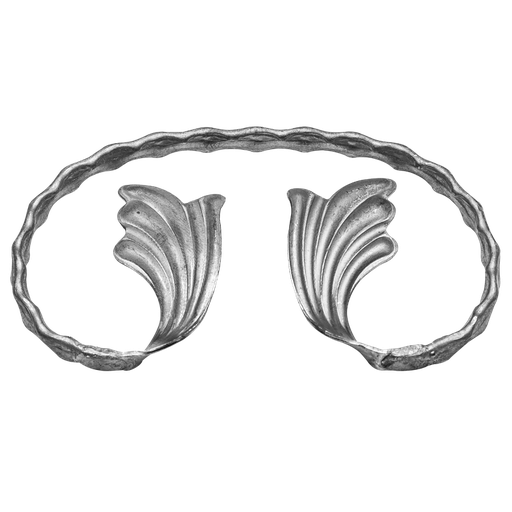 [K10.230] Кованый элемент - C. 12x6 mm  H100 x L180 mm