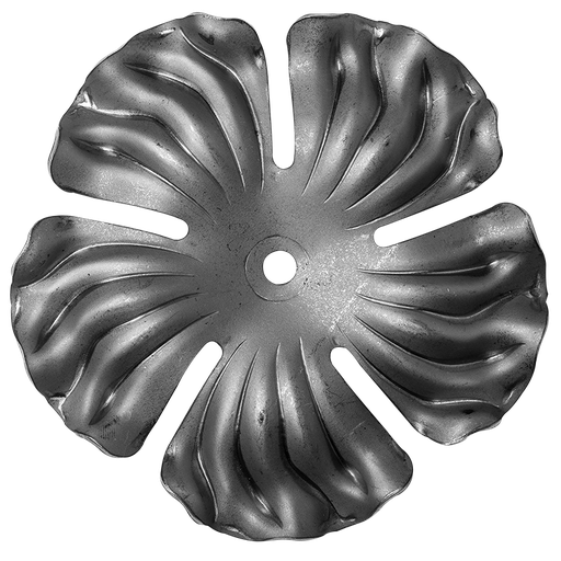 [K50.043] Forged flower D120 x 4mm