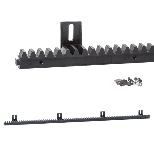 [60.056] Пластмассовая зубчатая рейка L1000 x 18 mm (до 600 kg)