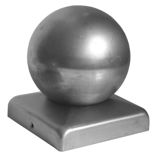 [62.006.06] Steel canopy for post 60x60 mm ball D60 mm