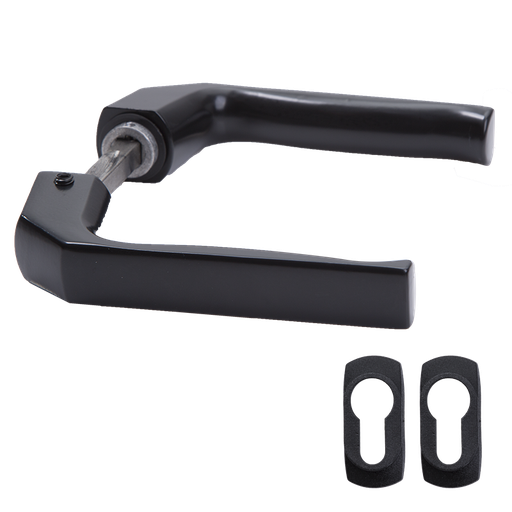 [K63.036] Door handle 120x80mm, black