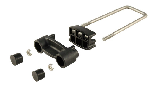 [BSTP.1902] Paneļu žoga stiprinājums pie 40x60 staba