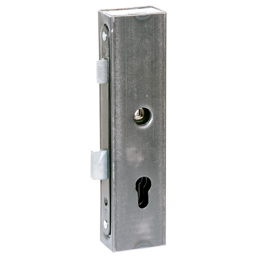 [63.222.11] Cassette with lock, H 245 mm, for profile 60x40 mm