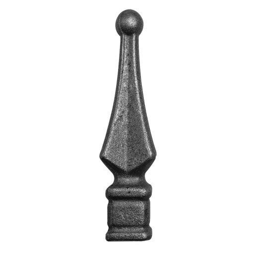 [K40.093] Forged steel arrowhead 32x32 mm H160 x L40 mm