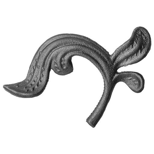 [K52.011] Decorative steel leaf H150 x L130 x 4 mm ( left )