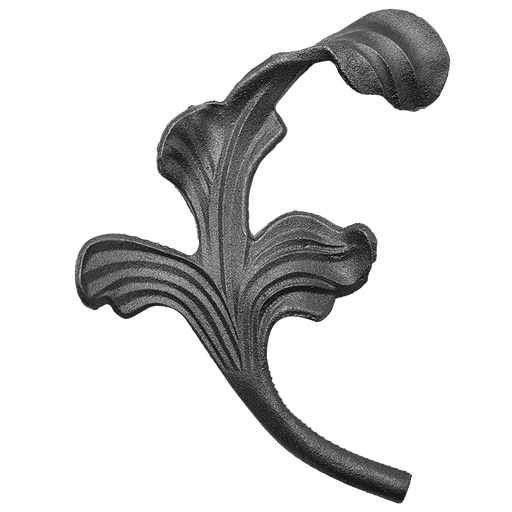 [K52.025] Decorative leaf H165 x L105 x 4 mm ( left )