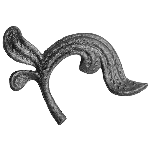 [K52.012] Decorative steel leaf H150 x L130 x 4 mm