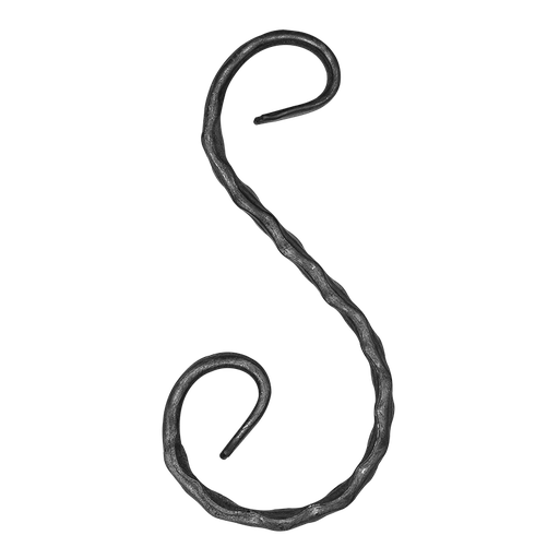 [K10.207] Forged steel element - type S 12x6 mm H170 x L80 mm