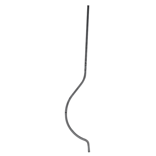[K20.001] Izliekts Statnis 12x12mm H950 x L160 mm