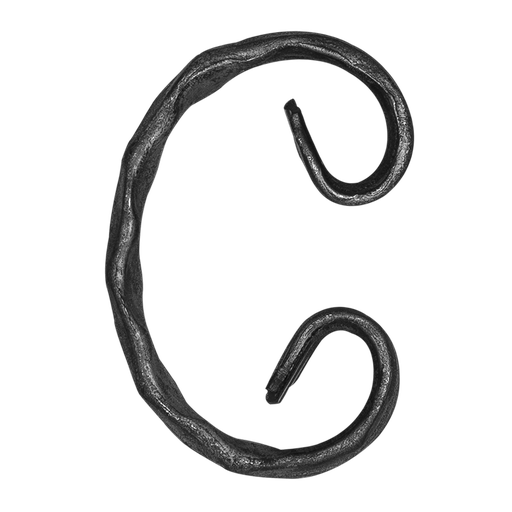 [K10.202] C formas Velmējums 12x6 mm H120 x L75 mm