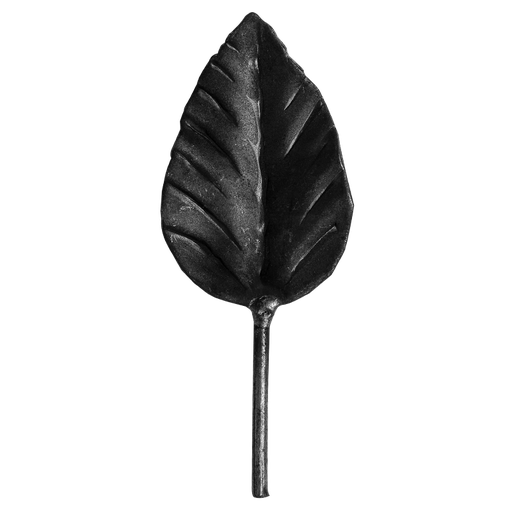 [K50.111] Decorative steel leaf 2 mm H115 x L50 mm