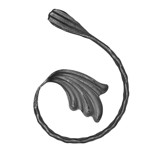 [K10.250] Forged steel element - type C 12x6 mm H150 xL100 mm