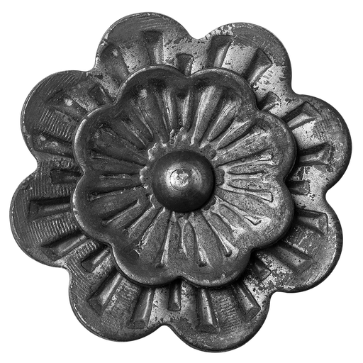[K50.001] Decorative steel flower D95 3 mm