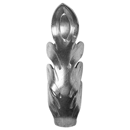 [K51.101] Decorative steel leaf 2,5 mm H125 x L38 mm